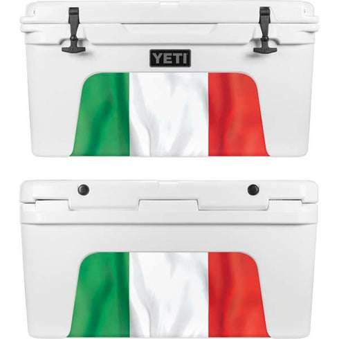 Italy Flag YETI Tundra 75 Hard Cooler Skin